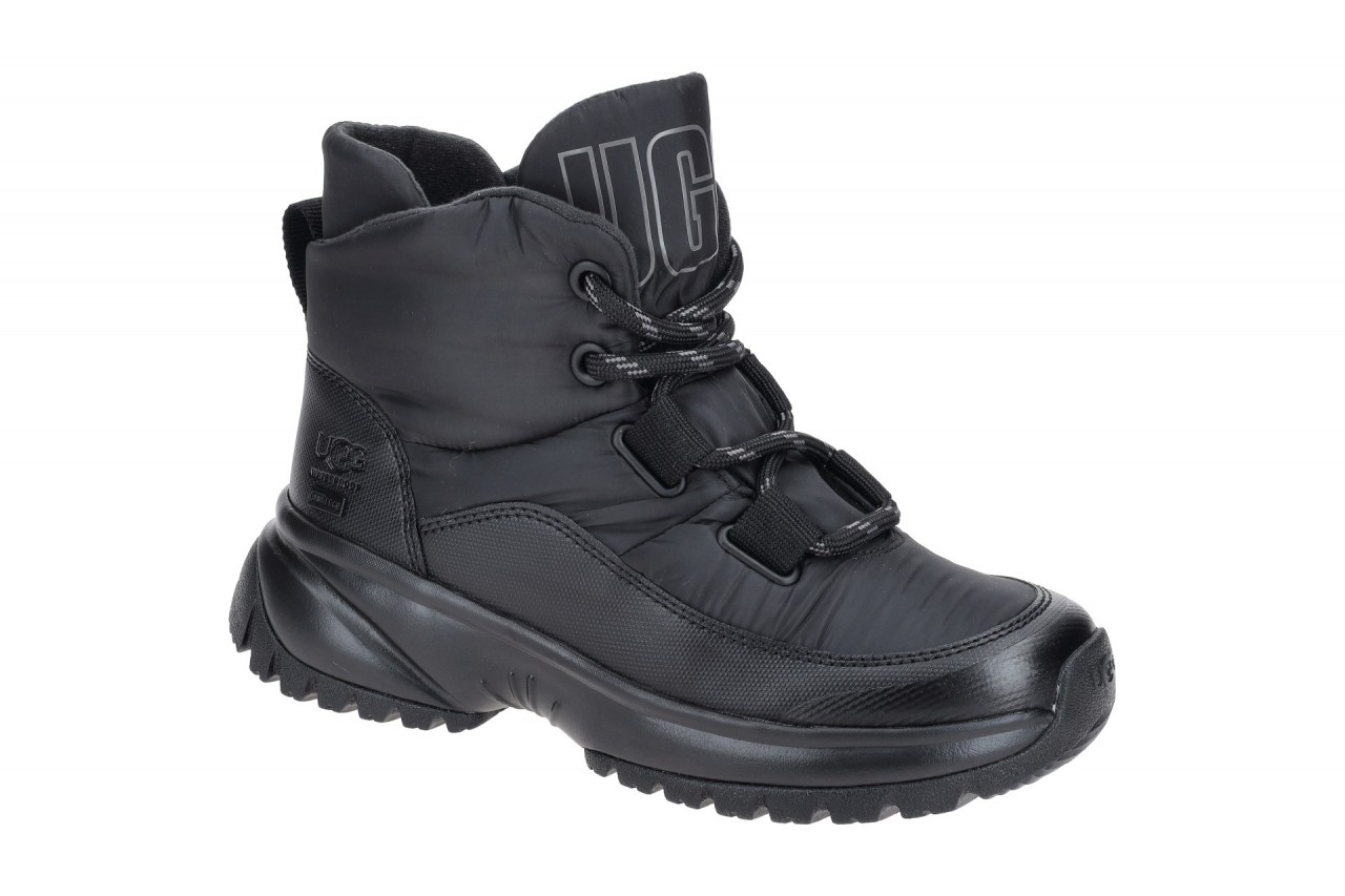 UGG YOSE PUFFER LACE 1143844 BLK schwarz - sportliche Stiefelette f?r Damen 1 UGG YOSE PUFFER LACE 1143844 BLK schwarz - sportliche Stiefelette f?r Damen