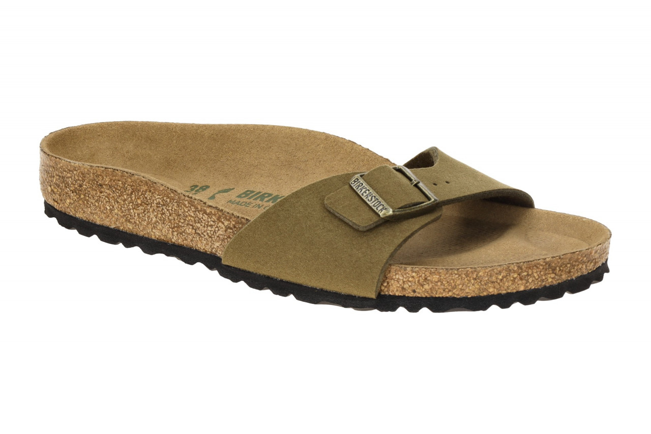 Birkenstock MADRID BS 1027974 dunkel-gr?n - Pantolette f?r Damen 1 Birkenstock MADRID BS 1027974 dunkel-gr?n - Pantolette f?r Damen