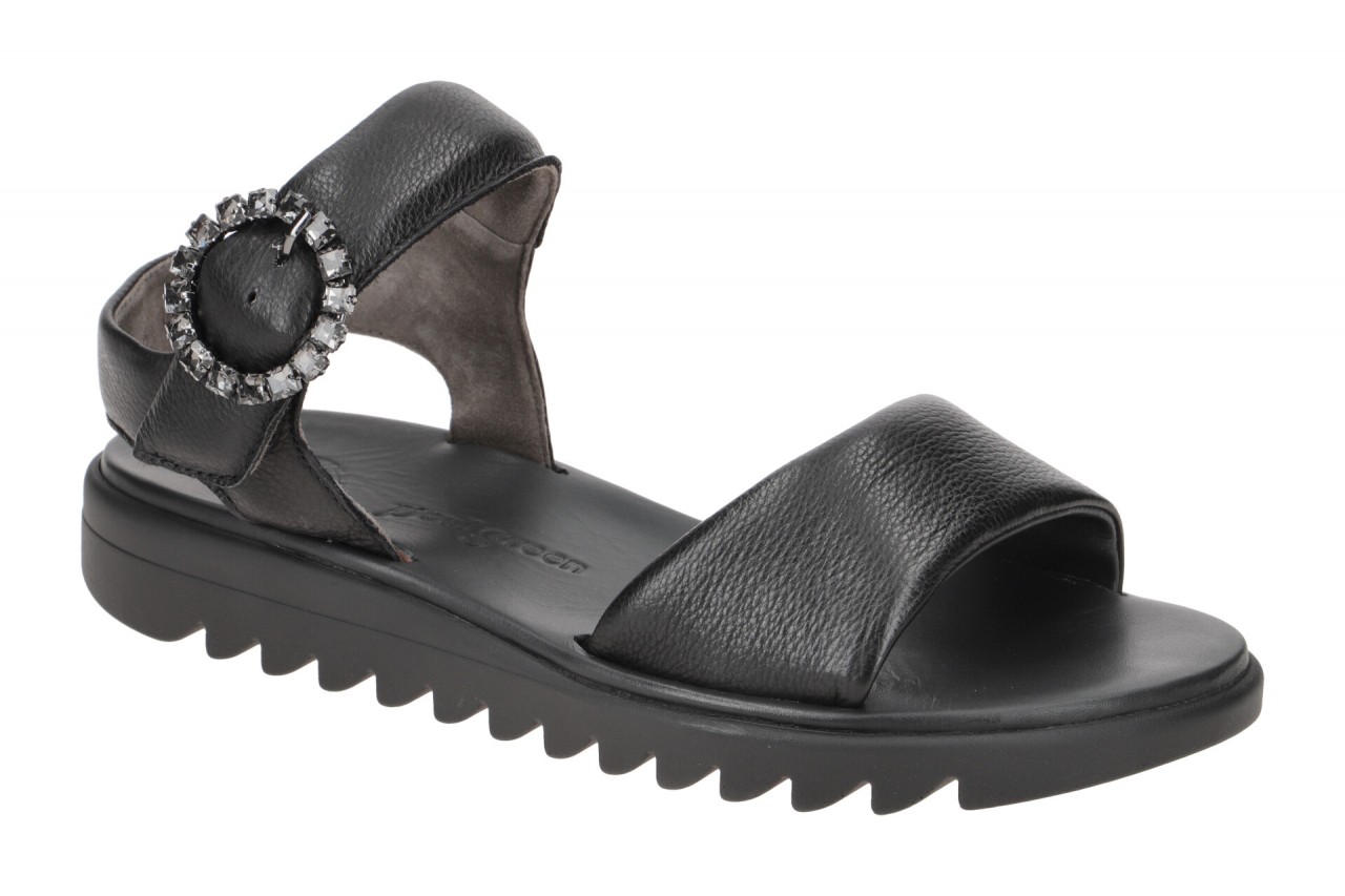 Paul Green 6006-033 schwarz - Sandalette f?r Damen 1 Paul Green 6006-033 schwarz - Sandalette f?r Damen