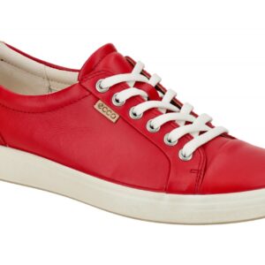 Ecco SOFT 7 LADIES 43000301466 rot - sportliche Halbschuhe f?r Damen