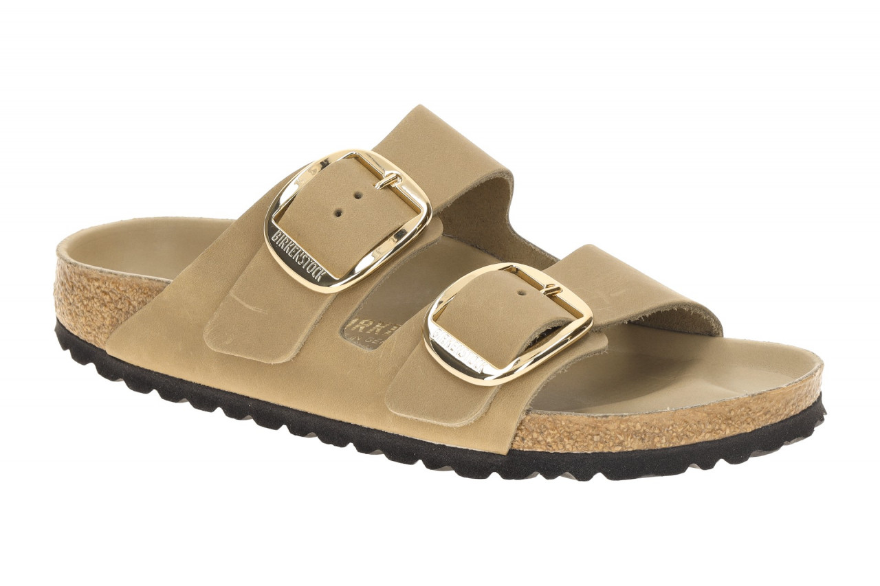 Birkenstock ARIZONA BIG BUCKLE 1030395 hell-braun - Pantolette f?r Damen 1 Birkenstock ARIZONA BIG BUCKLE 1030395 hell-braun - Pantolette f?r Damen