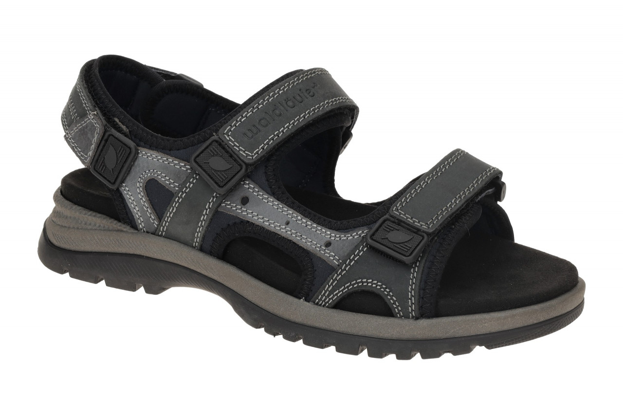 Waldl?ufer H 746001 101 021 dunkel-blau - bequeme Sandale f?r Herren 1 Waldl?ufer H 746001 101 021 dunkel-blau - bequeme Sandale f?r Herren