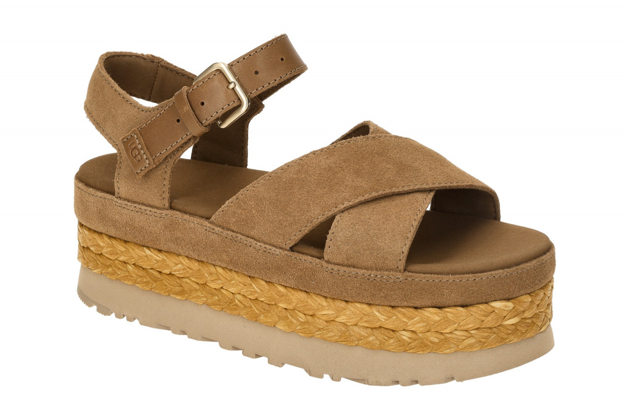 UGG AUBREY ANKLE STRAP 1167471 CHE hell-braun - Riemchen Sandale f?r Damen 1 UGG AUBREY ANKLE STRAP 1167471 CHE hell-braun - Riemchen Sandale f?r Damen