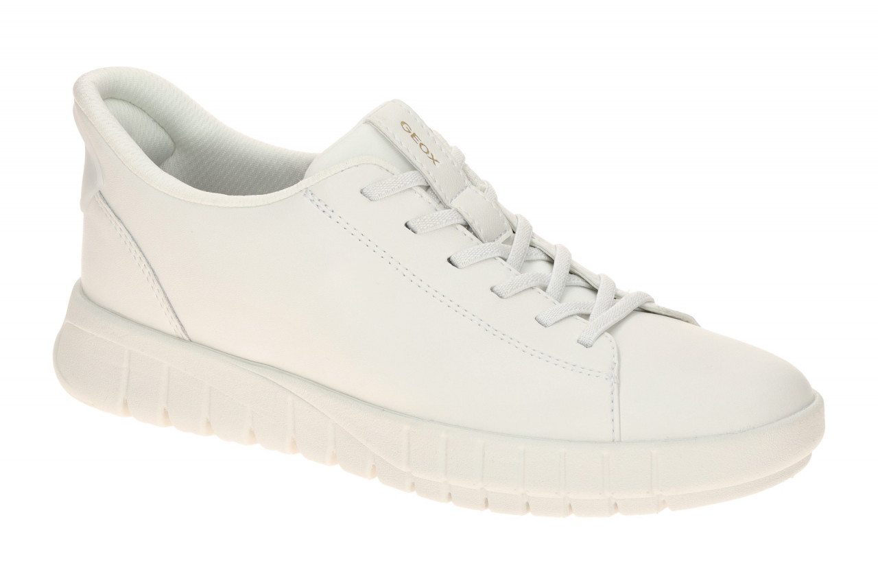 Geox FLEXTRIDE PLUS D567SA 09B15C1000 wei? - sportliche Slipper f?r Damen 1 Geox FLEXTRIDE PLUS D567SA 09B15C1000 wei? - sportliche Slipper f?r Damen