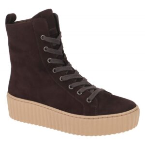 Gabor 33.711.18 dunkel-braun - sportliche Stiefelette f?r Damen