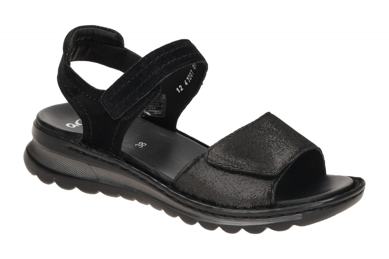 ara TAMPA 12-47207 01 schwarz - Sandalette f?r Damen 1 ara TAMPA 12-47207 01 schwarz - Sandalette f?r Damen