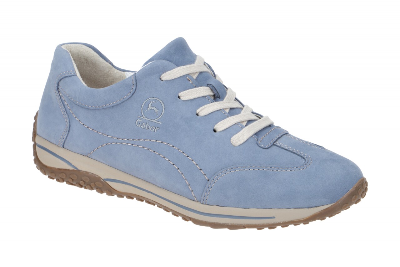 Gabor 66.385.16 hell-blau - bequeme Halbschuhe f?r Damen 1 Gabor 66.385.16 hell-blau - bequeme Halbschuhe f?r Damen