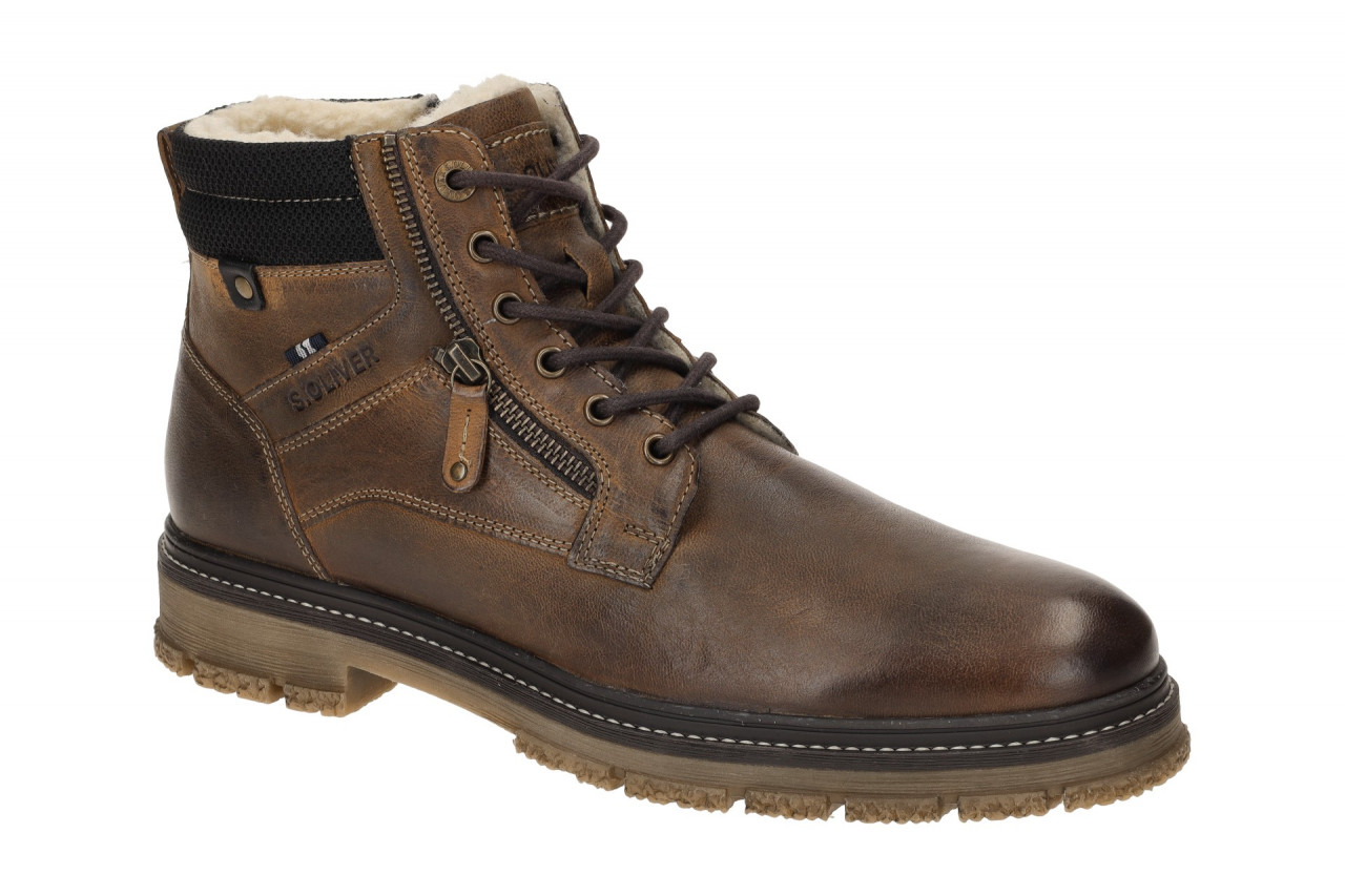 s.Oliver Boots Herren Winter Stiefeletten braun 5-16248-43 1 s.Oliver Boots Herren Winter Stiefeletten braun 5-16248-43