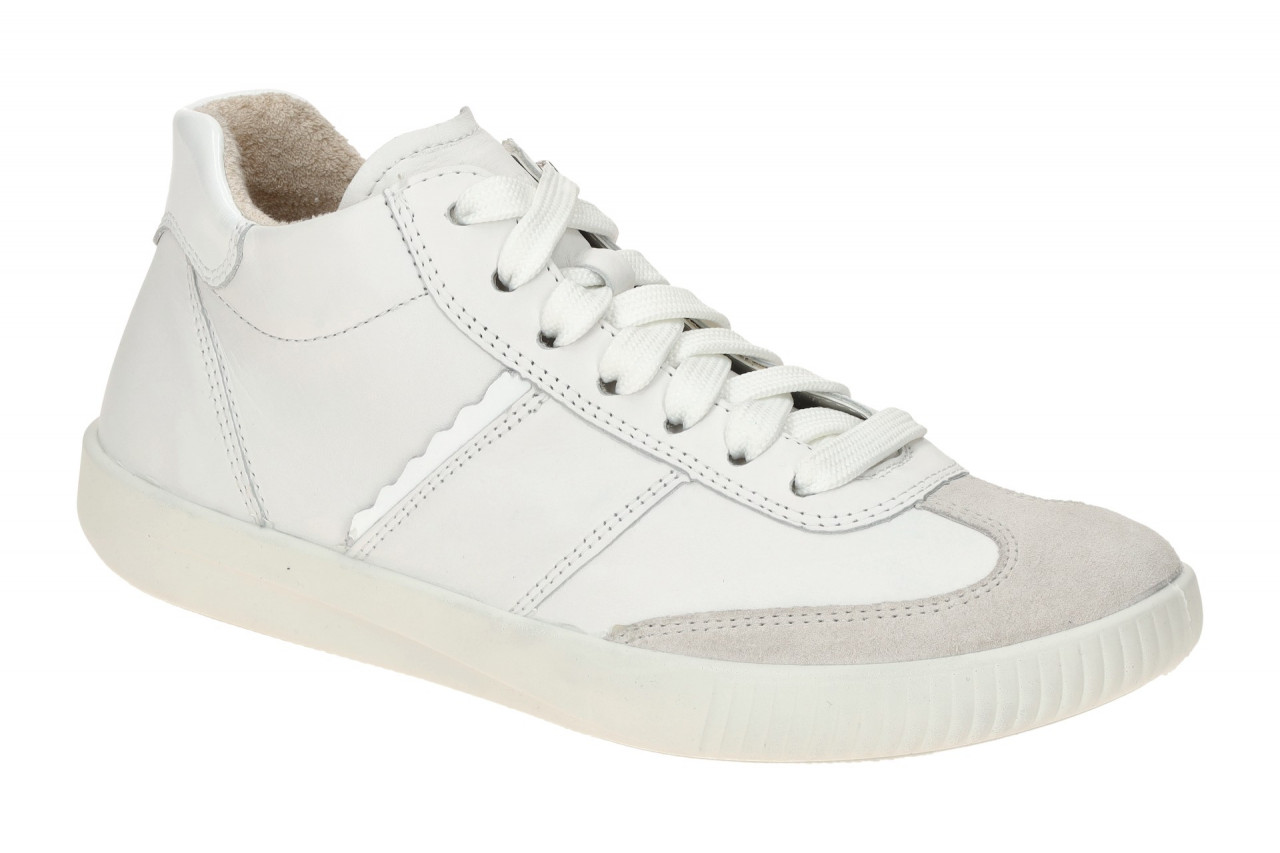 Legero SILENCE 2-000374-1100 wei? - Mid Cut Sneakers f?r Damen 1 Legero SILENCE 2-000374-1100 wei? - Mid Cut Sneakers f?r Damen