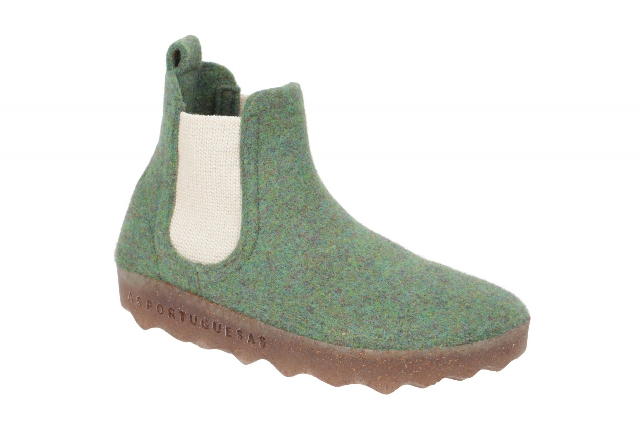 Asportuguesas CAIA P018084016 gr?n - bequeme Stiefelette f?r Damen 1 Asportuguesas CAIA P018084016 gr?n - bequeme Stiefelette f?r Damen