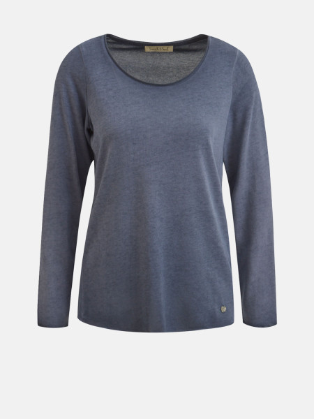 SMITH & SOUL Damen Langarmshirt, dunkelblau 1 SMITH & SOUL Damen Langarmshirt, dunkelblau