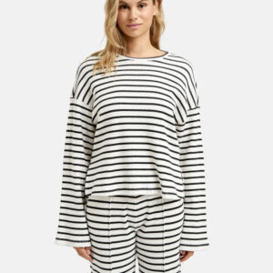 SMITH & SOUL Damen Langarmshirt, creme