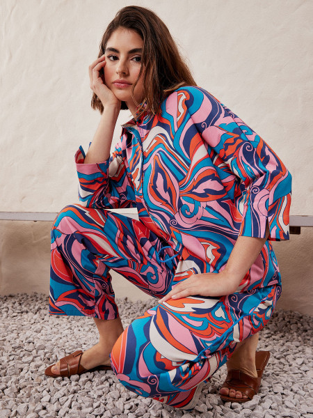 SMITH & SOUL Damen Bluse, blau 1 SMITH & SOUL Damen Bluse, blau