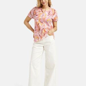 SMITH & SOUL Damen Bluse, rosa