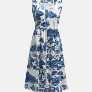 SMITH & SOUL Damen Kleid, blau