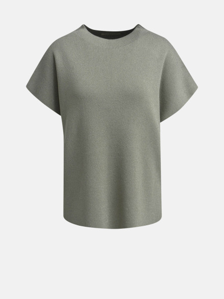 SMITH & SOUL Damen Kurzarmpullover, khaki 1 SMITH & SOUL Damen Kurzarmpullover, khaki