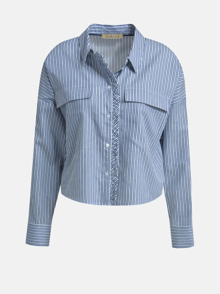 SMITH & SOUL Damen Bluse, blau 1 SMITH & SOUL Damen Bluse, blau