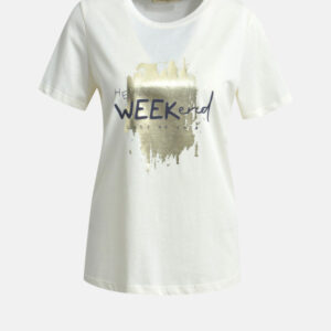 SMITH & SOUL Damen T-Shirt, creme