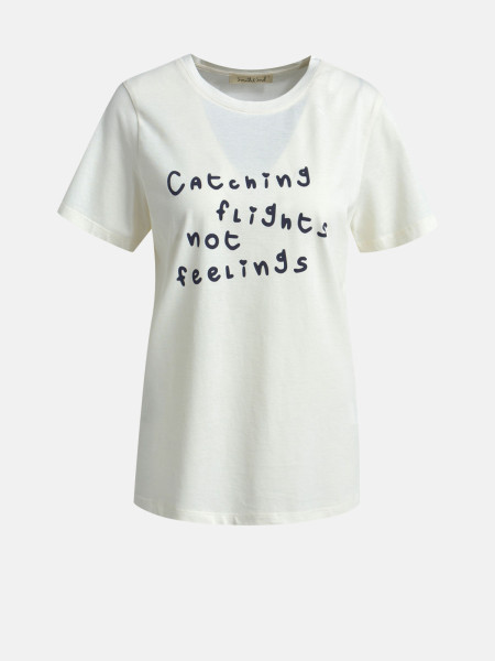 SMITH & SOUL Damen T-Shirt, creme 1 SMITH & SOUL Damen T-Shirt, creme