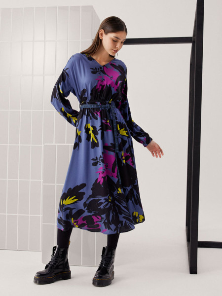 SMITH & SOUL Damen Kleid, blau 1 SMITH & SOUL Damen Kleid, blau