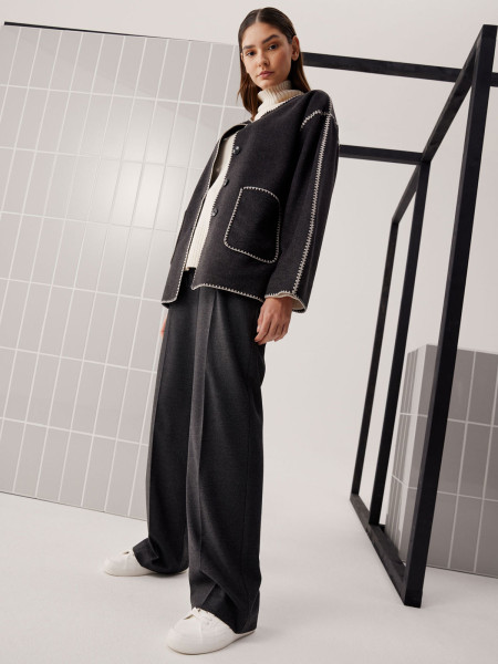 SMITH & SOUL Damen Hose, anthrazit 1 SMITH & SOUL Damen Hose, anthrazit