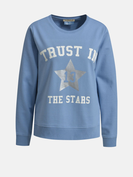 SMITH & SOUL Damen Sweatshirt, blau 1 SMITH & SOUL Damen Sweatshirt, blau