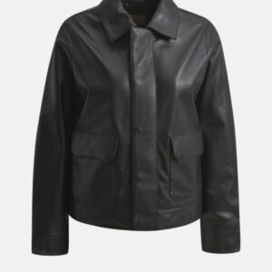 SMITH & SOUL Damen Lederjacke, schwarz