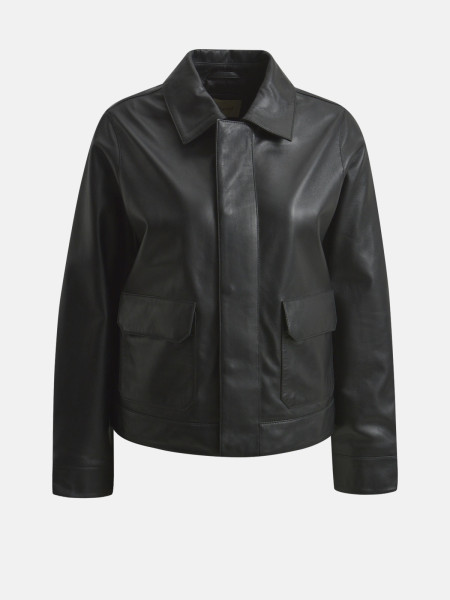 SMITH & SOUL Damen Lederjacke, schwarz 1 SMITH & SOUL Damen Lederjacke, schwarz