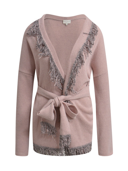 MILANO ITALY Damen Strickjacke, altrosa 1 MILANO ITALY Damen Strickjacke, altrosa
