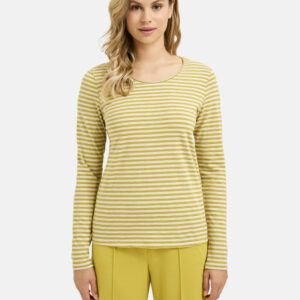 MILANO ITALY Damen Langarmshirt, apfel