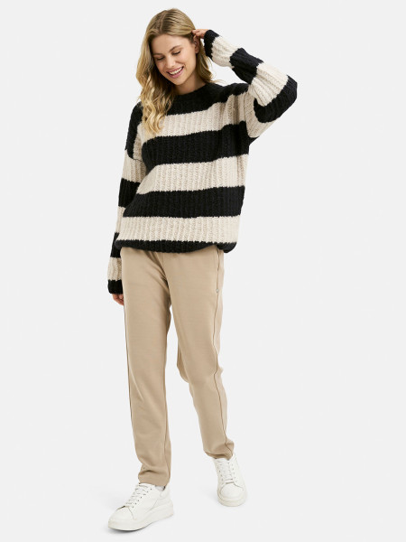 MILANO ITALY Damen Pullover, dunkelblau 1 MILANO ITALY Damen Pullover, dunkelblau