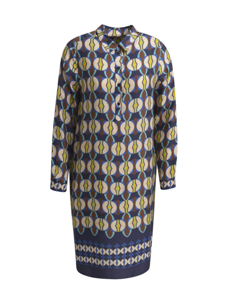 MILANO ITALY Damen Kleid, dunkelblau 1 MILANO ITALY Damen Kleid, dunkelblau