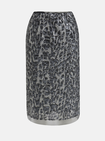 MILANO ITALY Damen Rock, silber 1 MILANO ITALY Damen Rock, silber