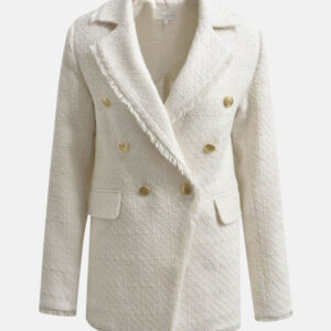 MILANO ITALY Damen Blazer, creme