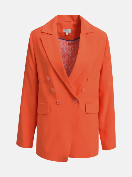 MILANO ITALY Damen Blazer, orange 1 MILANO ITALY Damen Blazer, orange