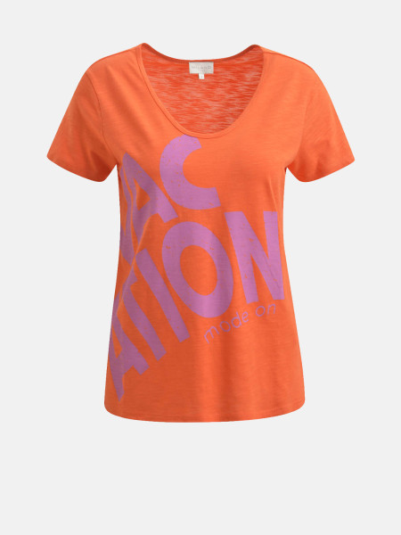 MILANO ITALY Damen T-Shirt, orange 1 MILANO ITALY Damen T-Shirt, orange