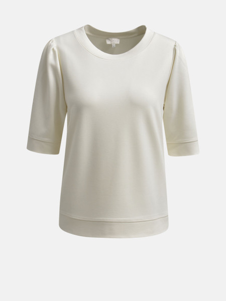 MILANO ITALY Damen Sweatshirt, creme 1 MILANO ITALY Damen Sweatshirt, creme