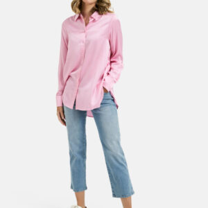 MILANO ITALY Damen Bluse, rosa