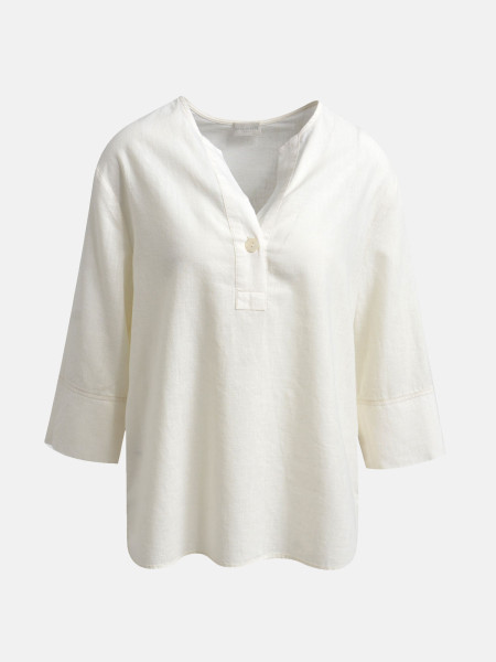 MILANO ITALY Damen Bluse, creme 1 MILANO ITALY Damen Bluse, creme