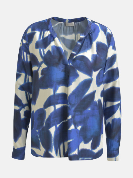 MILANO ITALY Damen Bluse, blau 1 MILANO ITALY Damen Bluse, blau