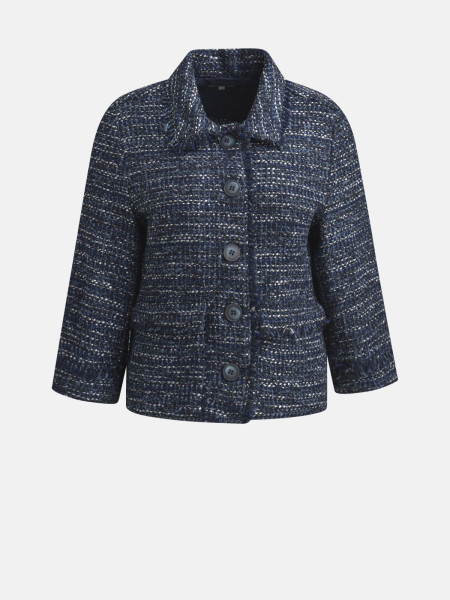 MILANO ITALY Damen Jacke, dunkelblau 1 MILANO ITALY Damen Jacke, dunkelblau