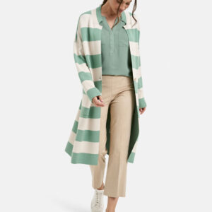 MILANO ITALY Damen Strickjacke, pastellgrün