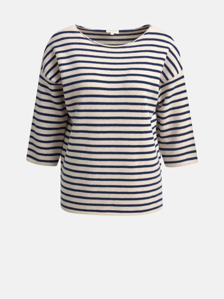 MILANO ITALY Damen Pullover, hellbeige 1 MILANO ITALY Damen Pullover, hellbeige