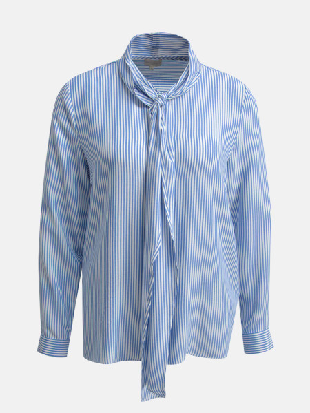 MILANO ITALY Damen Bluse, blau 1 MILANO ITALY Damen Bluse, blau