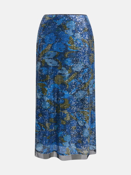 MILANO ITALY Damen Rock, blau 1 MILANO ITALY Damen Rock, blau