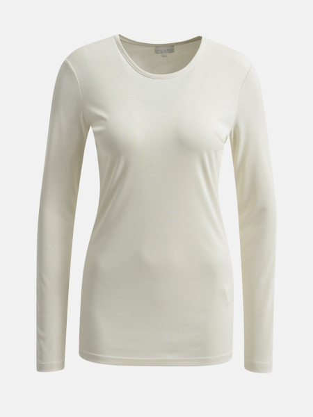 MILANO ITALY Damen Langarmshirt, creme 1 MILANO ITALY Damen Langarmshirt, creme