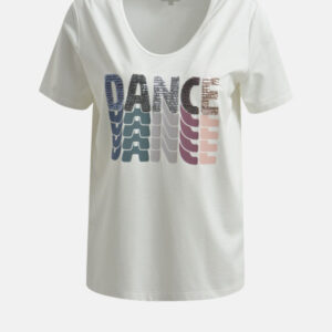 MILANO ITALY Damen T-Shirt, creme