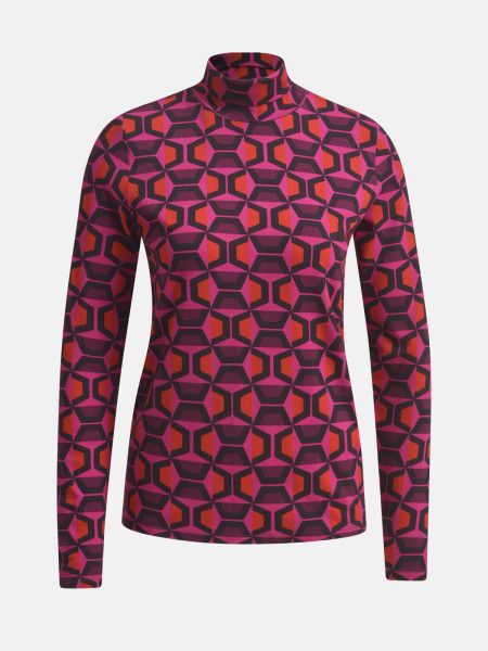 MILANO ITALY Damen Langarmshirt, pink 1 MILANO ITALY Damen Langarmshirt, pink