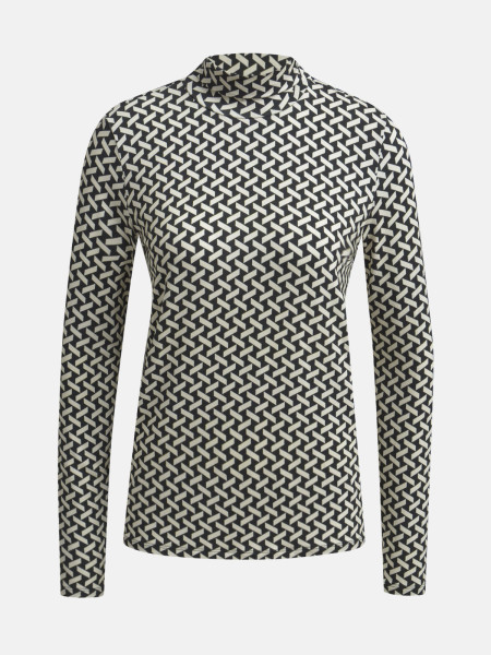 MILANO ITALY Damen Langarmshirt, schwarz 1 MILANO ITALY Damen Langarmshirt, schwarz