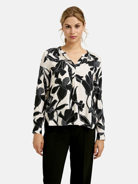 MILANO ITALY Damen Bluse, creme 1 MILANO ITALY Damen Bluse, creme